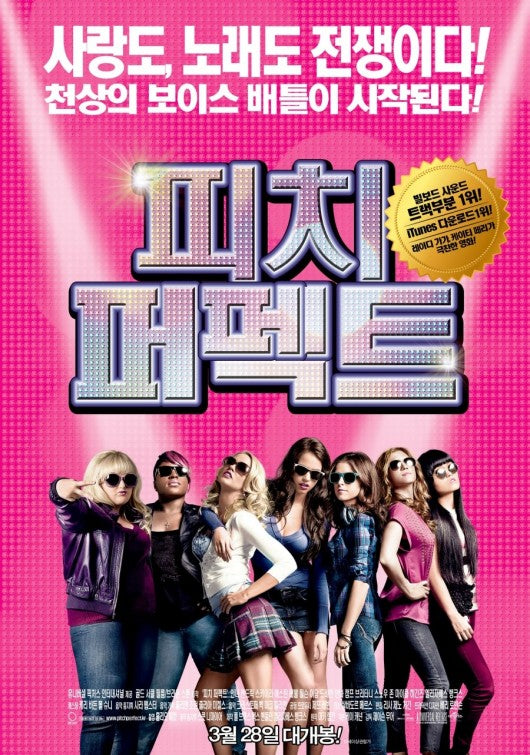 1000 piece jigsaw puzzle for the movie poster: Pitch Perfect (2012) ver7