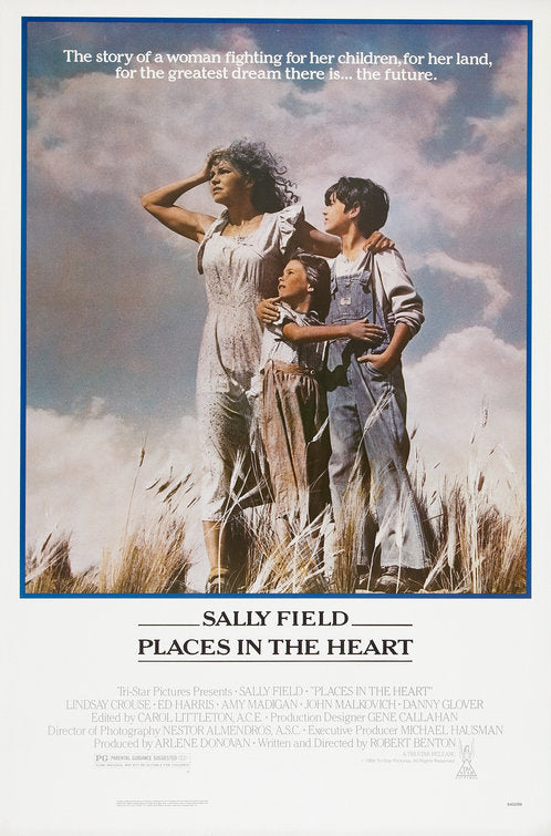 the movie poster: Places in the Heart (1984)