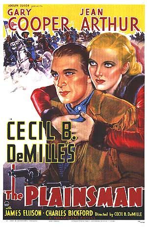 the movie poster: The Plainsman (1936)