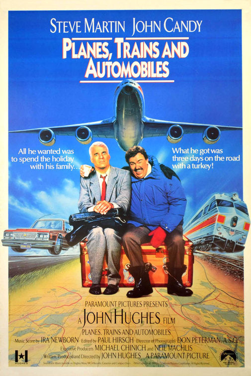 1000 piece jigsaw puzzle for the movie poster: Planes, Trains & Automobiles (1987) ver2