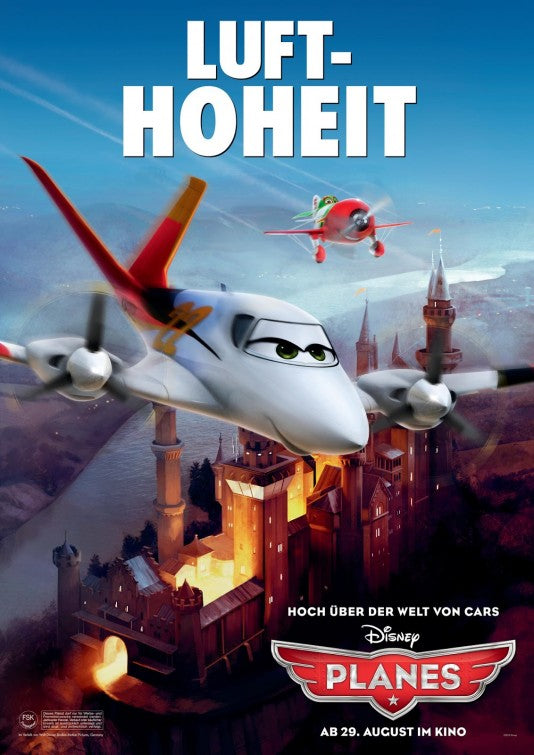 1000 piece jigsaw puzzle for the movie poster: Planes (2013) ver11