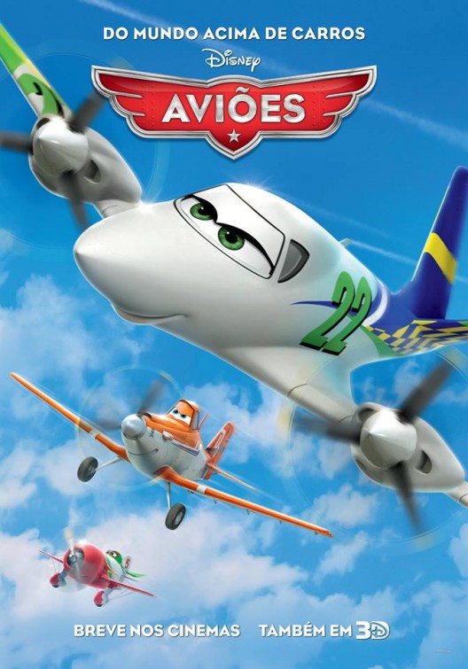 1000 piece jigsaw puzzle for the movie poster: Planes (2013) ver12