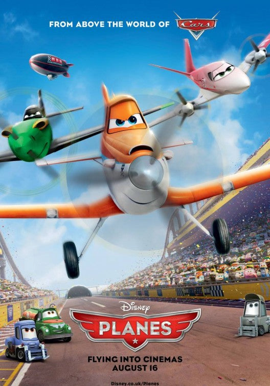 1000 piece jigsaw puzzle for the movie poster: Planes (2013) ver2