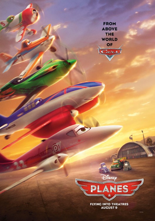 1000 piece jigsaw puzzle for the movie poster: Planes (2013) ver3