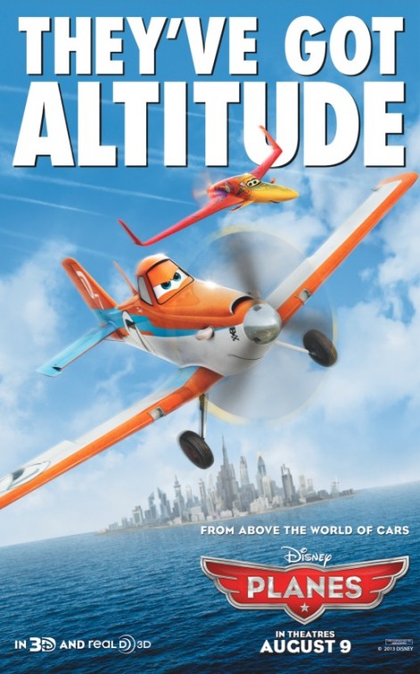 1000 piece jigsaw puzzle for the movie poster: Planes (2013) ver4