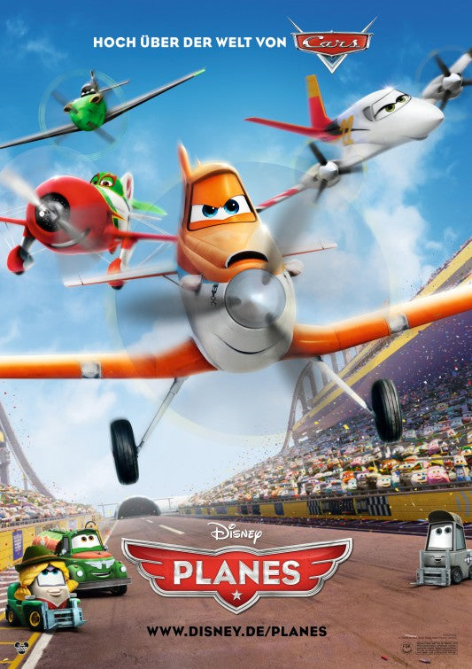 1000 piece jigsaw puzzle for the movie poster: Planes (2013) ver8