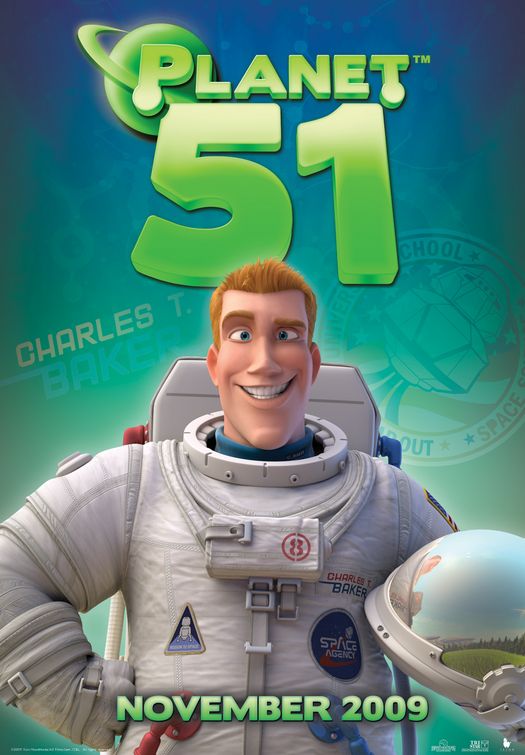1000 piece jigsaw puzzle for the movie poster: Planet 51 (2009) ver13