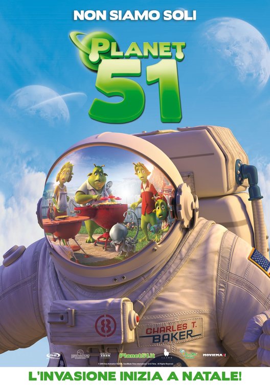 1000 piece jigsaw puzzle for the movie poster: Planet 51 (2009) ver2