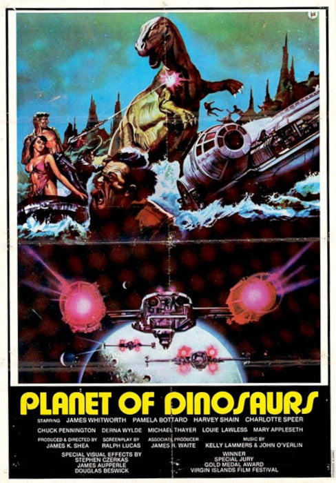 1000 piece jigsaw puzzle for the movie poster: Planet of Dinosaurs (1979) ver2