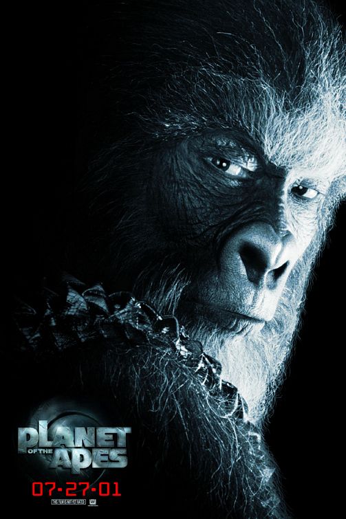 the movie poster: Planet of the Apes (2001) ver7