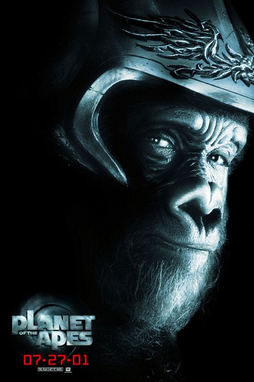 the movie poster: Planet of the Apes (2001) ver9