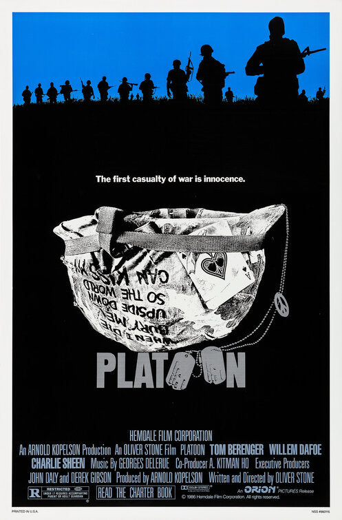 the movie poster: Platoon (1986) ver5