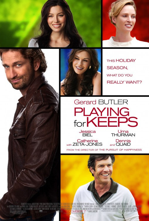 1000 piece jigsaw puzzle for the movie poster: Playing for Keeps (2012)