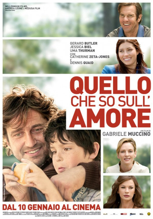 1000 piece jigsaw puzzle for the movie poster: Playing for Keeps (2012) ver4