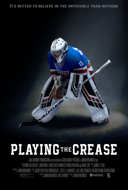1000 piece jigsaw puzzle for the movie poster: Playing the Crease (2021)