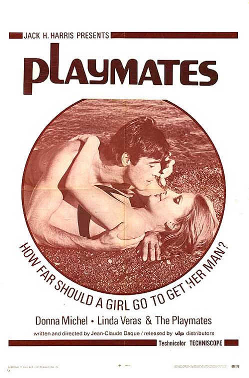 the movie poster: Playmates (1969)