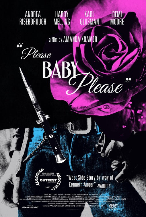 1000 piece jigsaw puzzle for the movie poster: Please Baby Please (2022)