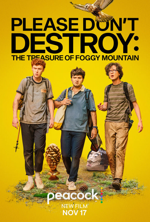 1000 piece jigsaw puzzle for the movie poster: Please Don't Destroy: The Treasure of Foggy Mountain (2023) ver2