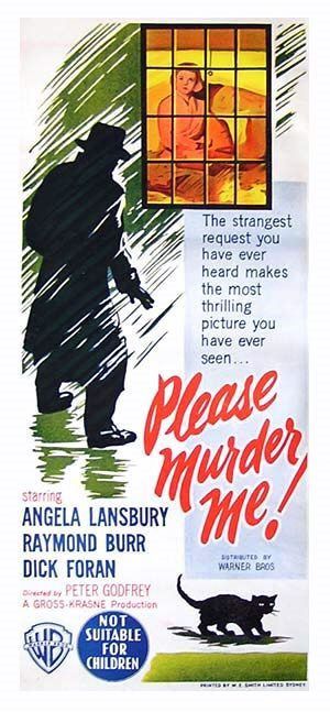 the movie poster: Please Murder Me (1956) ver2