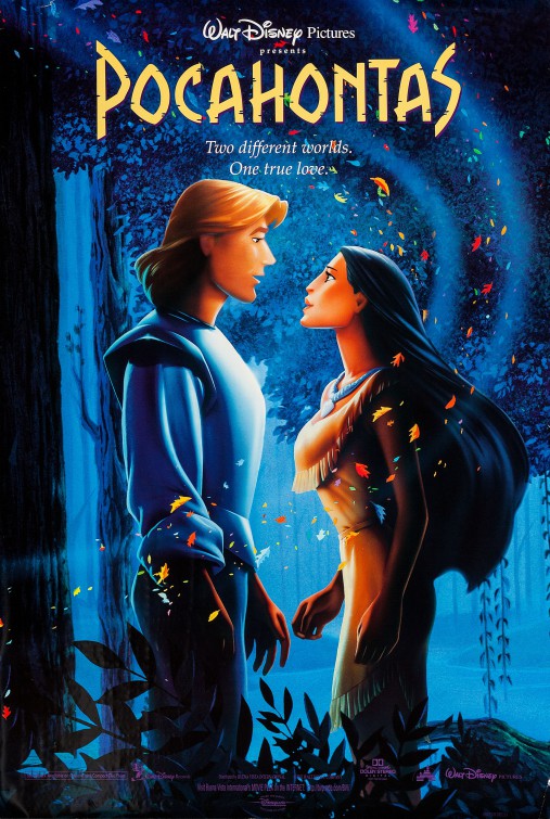 the movie poster: Pocahontas (1995) ver2