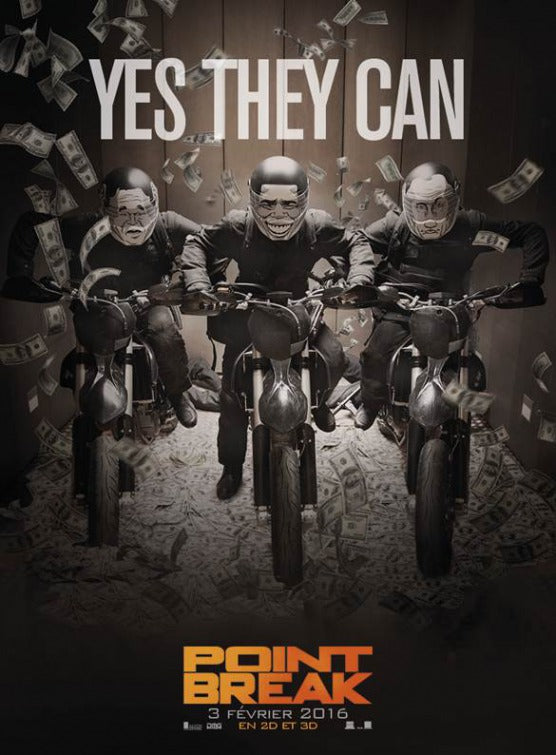 1000 piece jigsaw puzzle for the movie poster: Point Break (2015) ver10