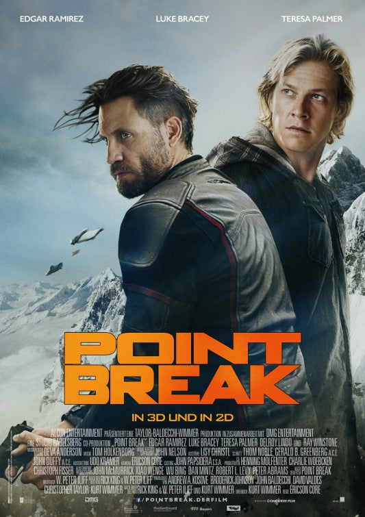 1000 piece jigsaw puzzle for the movie poster: Point Break (2015) ver8