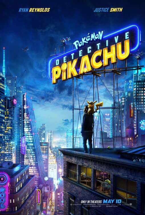 1000 piece jigsaw puzzle for the movie poster: Pok¨¦mon Detective Pikachu (2019) ver2