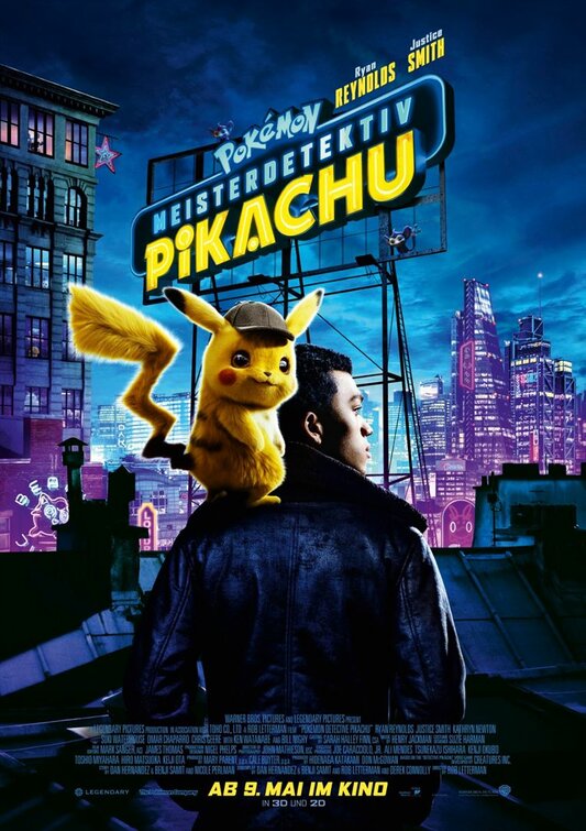 1000 piece jigsaw puzzle for the movie poster: Pok¨¦mon Detective Pikachu (2019) ver4