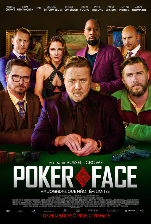 1000 piece jigsaw puzzle for the movie poster: Poker Face (2022) ver3