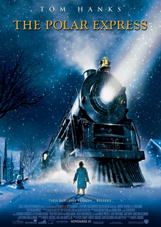 the movie poster: The Polar Express (2004)