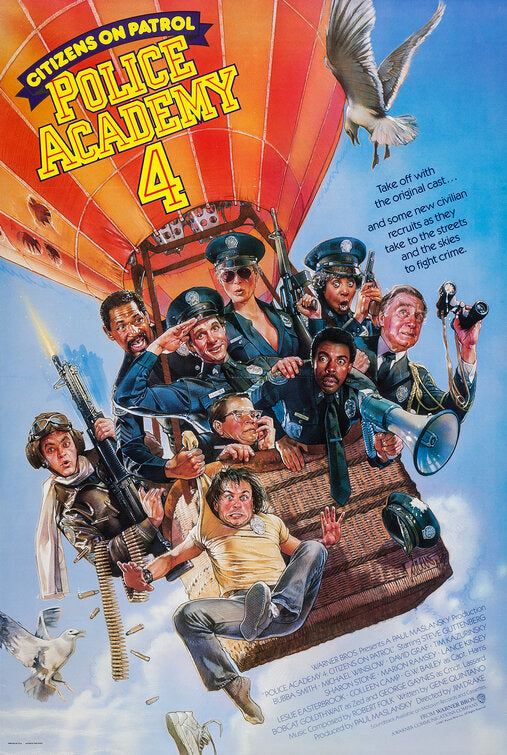 the movie poster: Police Academy 4: Citizens on Patrol (1987)