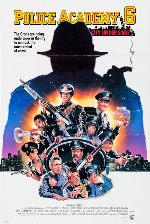 the movie poster: Police Academy 6: City Under Siege (1989)