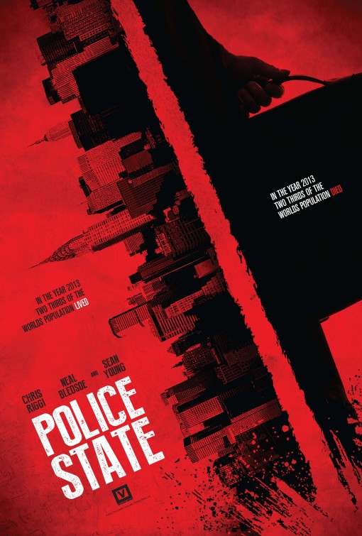 1000 piece jigsaw puzzle for the movie poster: Police State (2017)