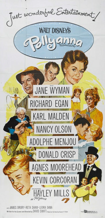 1000 piece jigsaw puzzle for the movie poster: Pollyanna (1960) ver2