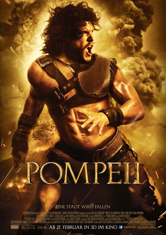 1000 piece jigsaw puzzle for the movie poster: Pompeii (2014) ver2