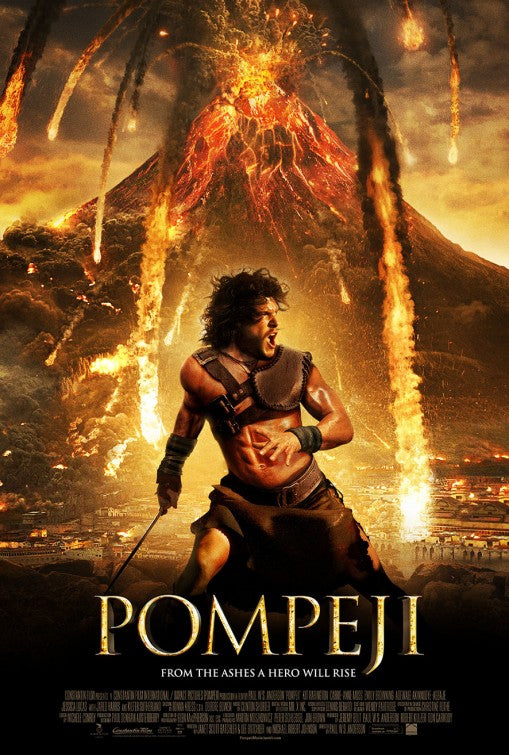 1000 piece jigsaw puzzle for the movie poster: Pompeii (2014) ver3