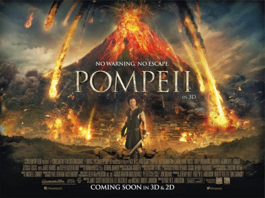 1000 piece jigsaw puzzle for the movie poster: Pompeii (2014) ver6