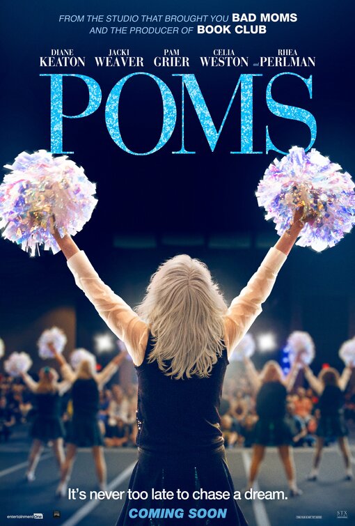 1000 piece jigsaw puzzle for the movie poster: Poms (2019)