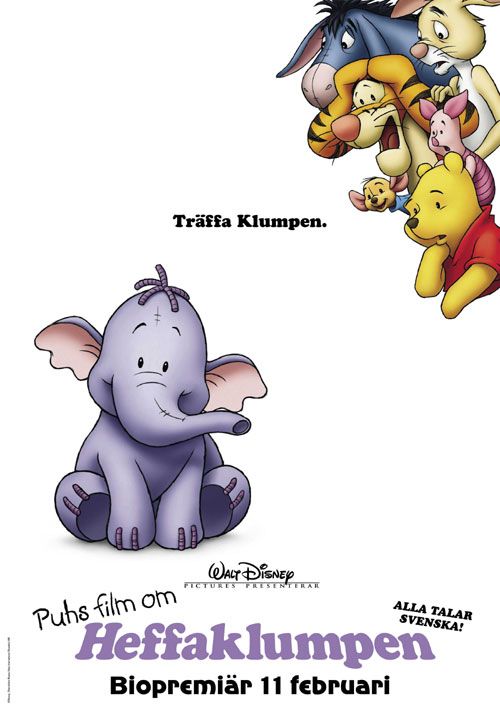 the movie poster: Pooh's Heffalump Movie (2005) ver2