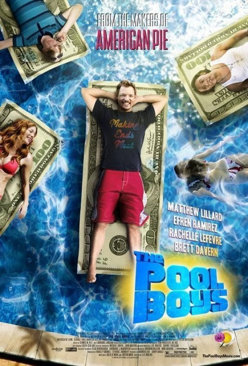 1000 piece jigsaw puzzle for the movie poster: The Pool Boys (2011) ver2