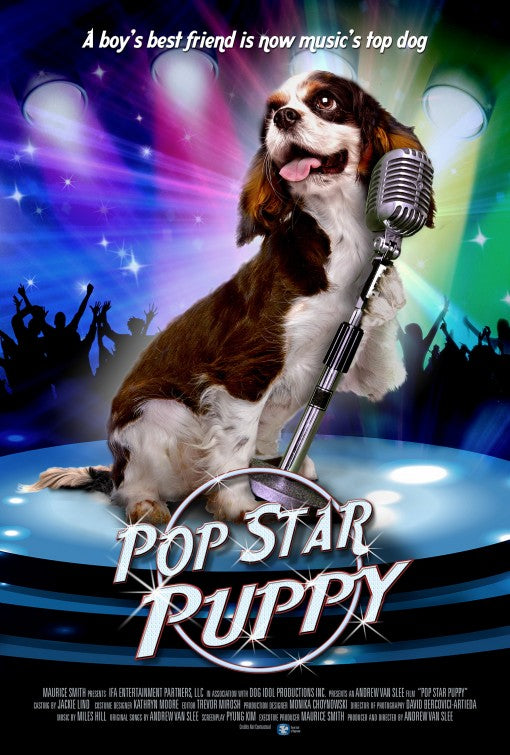 1000 piece jigsaw puzzle for the movie poster: Pop Star Puppy (2013)