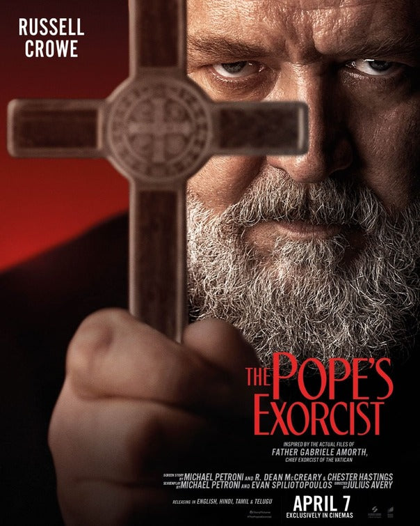 1000 piece jigsaw puzzle for the movie poster: The Pope's Exorcist (2023) ver3