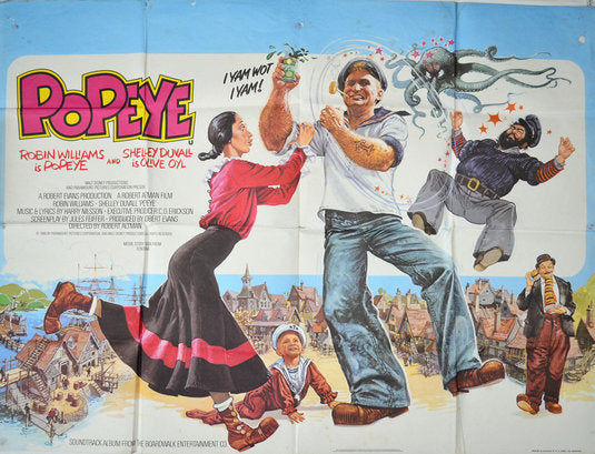 1000 piece jigsaw puzzle for the movie poster: Popeye (1980) ver3