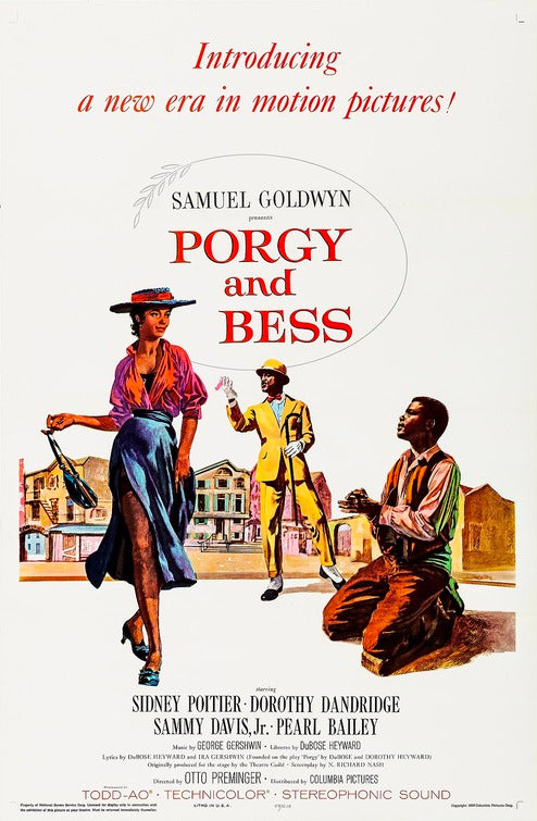 1000 piece jigsaw puzzle for the movie poster: Porgy and Bess (1959)