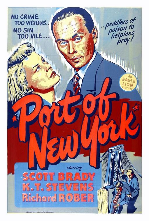the movie poster: Port of New York (1949)