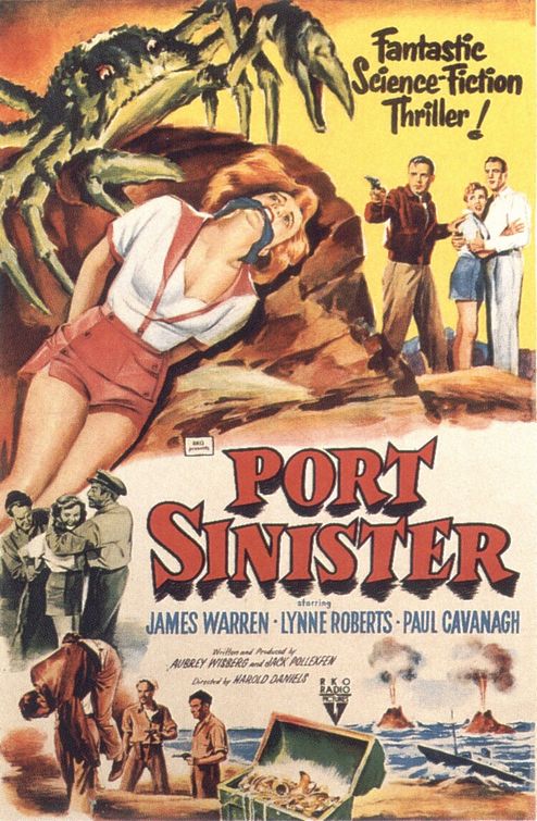 the movie poster: Port Sinister (1953)