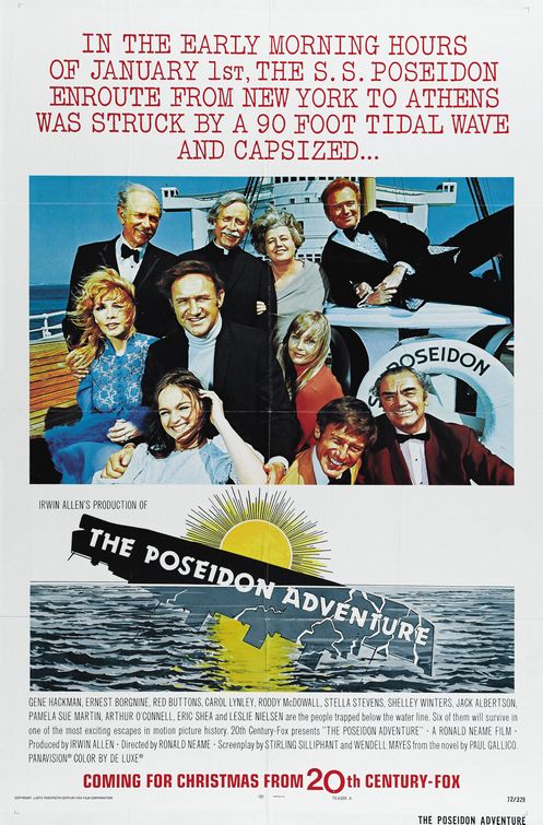 the movie poster: The Poseidon Adventure (1972)