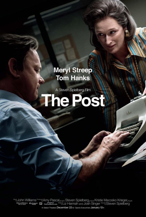 1000 piece jigsaw puzzle for the movie poster: The Post (2017) ver2