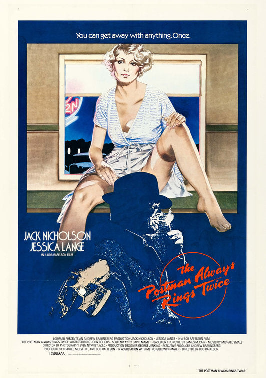 1000 piece jigsaw puzzle for the movie poster: The Postman Always Rings Twice (1981) ver2