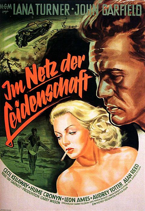 the movie poster: The Postman Always Rings Twice (1946) ver3